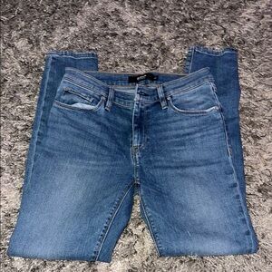 Hudson Jeans Mid-Rise Blue Denim